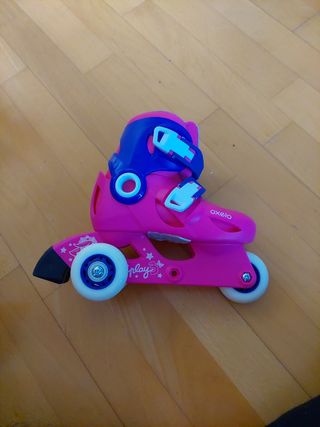 Patines de 2 o 3 ruedas Oxelo niña 26-28.