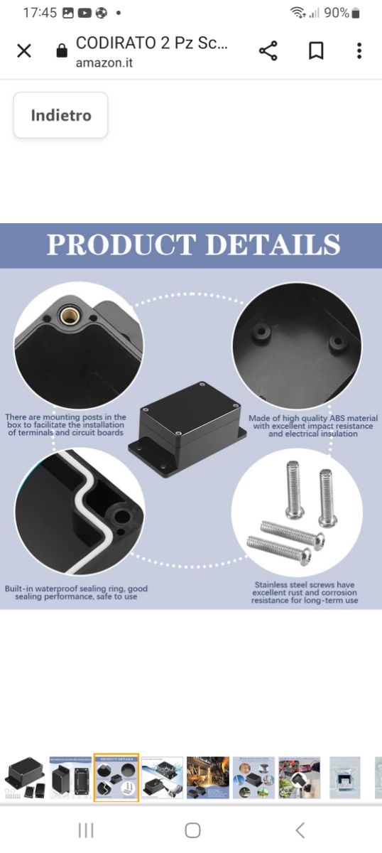 Confezione da 2 alloggoamenti