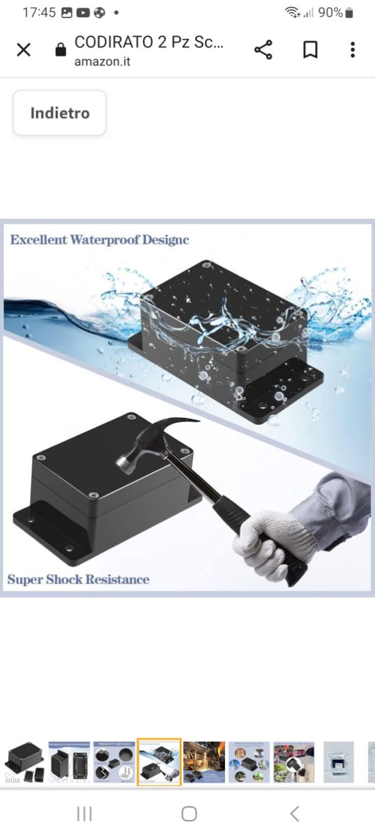 Confezione da 2 alloggoamenti