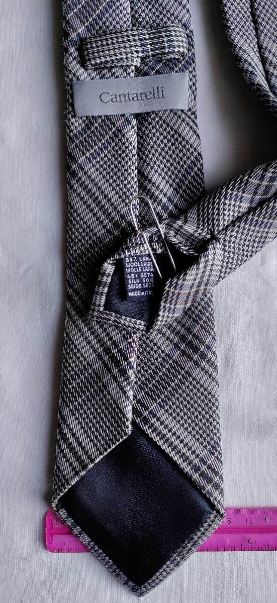 Cravatta Cantarelli lana/seta