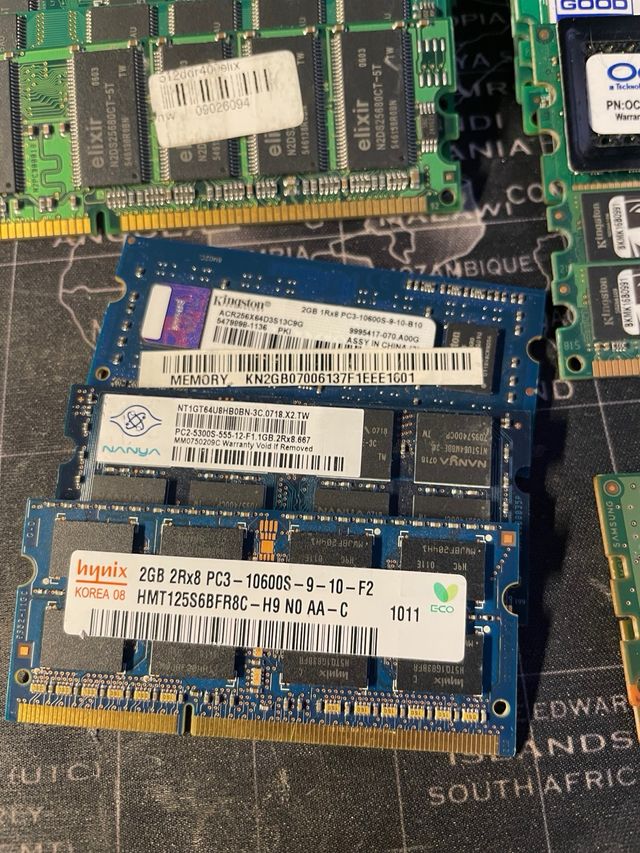 Ram DDR DDR2 DDR3