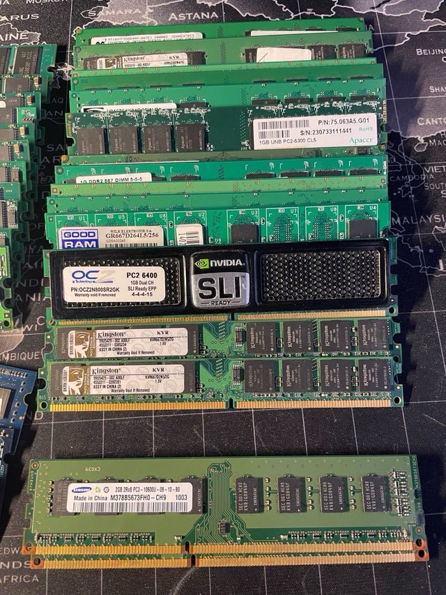 Ram DDR DDR2 DDR3