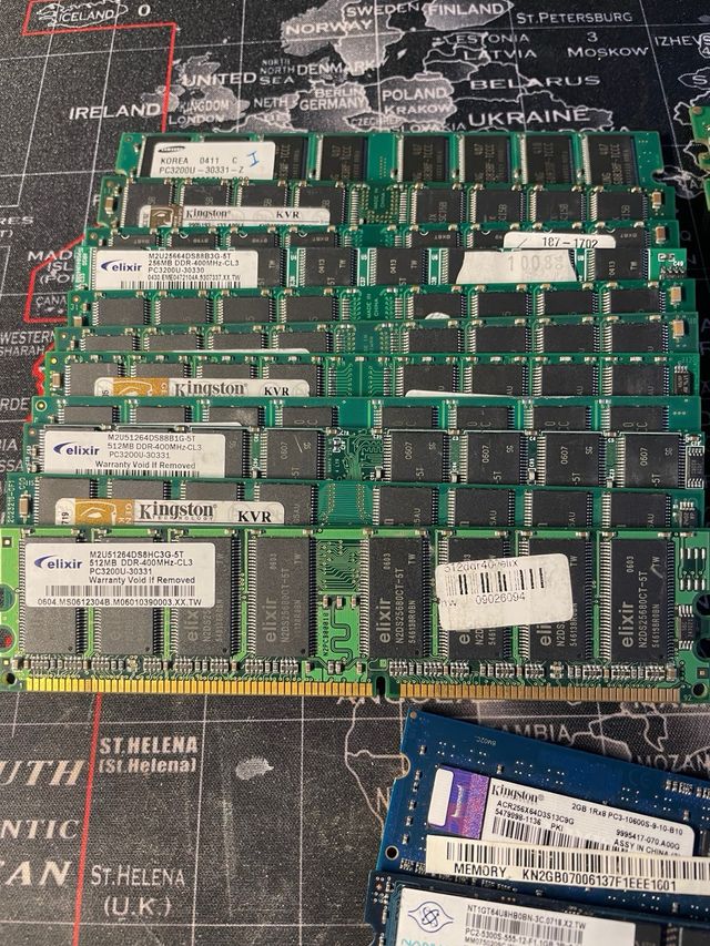 Ram DDR DDR2 DDR3