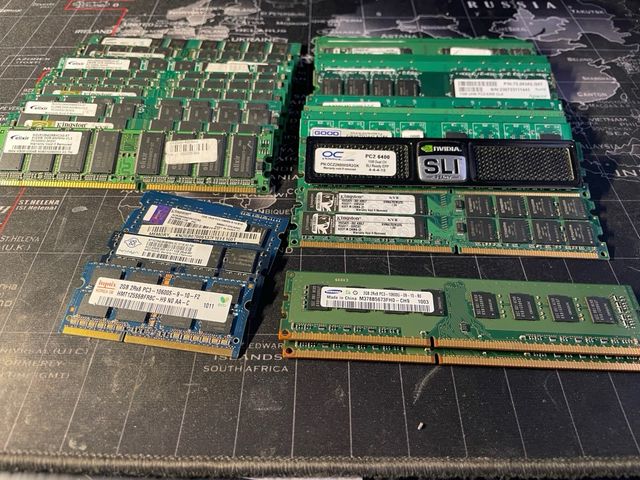 Ram DDR DDR2 DDR3