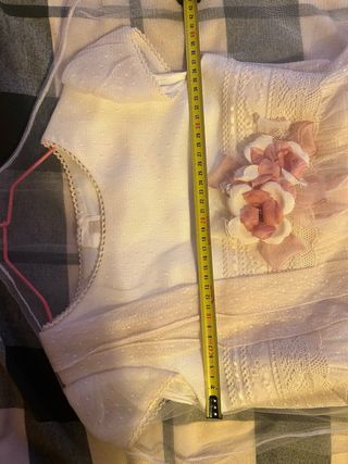 vestido de comunion y zapatos