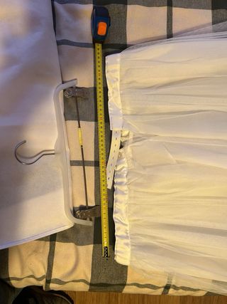 vestido de comunion y zapatos