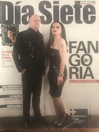 Revista Dia siete. Fangoria 2009. Alaska