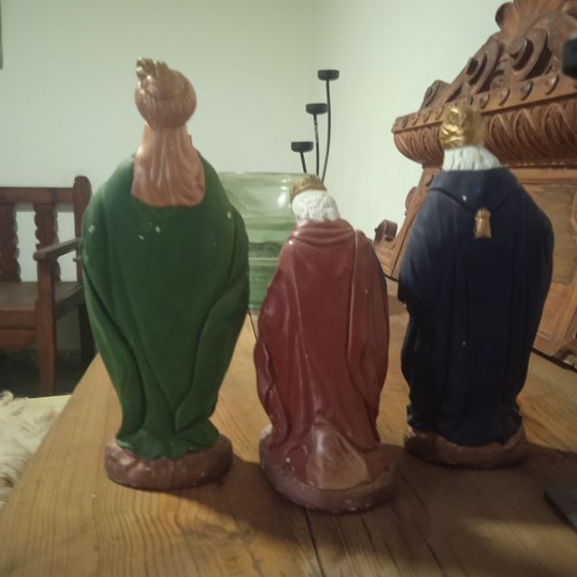 Reyes magos escayola