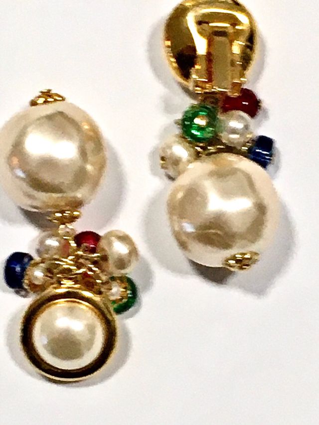 Orecchini clips vintage Made in Italy