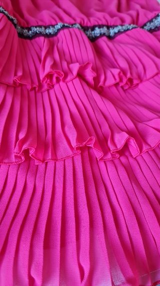 VESTIDO FIESTA O INVITADA Y TOCADO A CONJUNTO