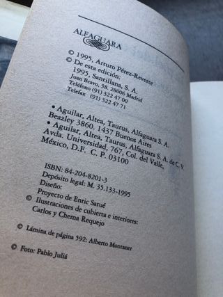 La piel del tambor Arturo Pérez-Reverte