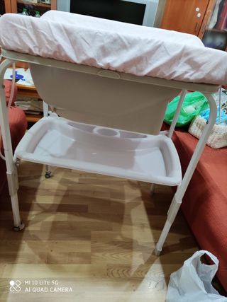 Bañera cambiador