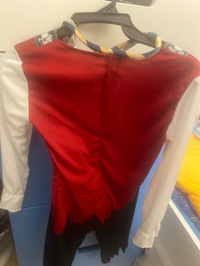 Disfraz Pirata 4 piezas 5-6 años / 110-120cm