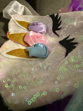 abito unicorno per Carnevale bimba