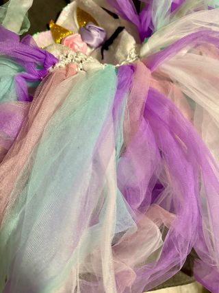 abito unicorno per Carnevale bimba