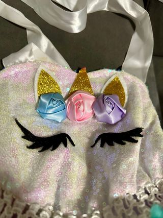 abito unicorno per Carnevale bimba