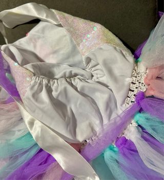 abito unicorno per Carnevale bimba