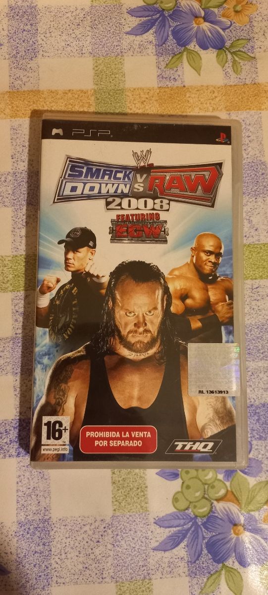 Smack down vs Raw 2008 psp