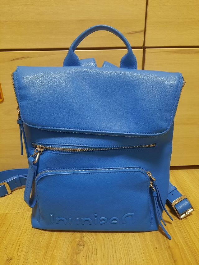 Mochila desigual azul