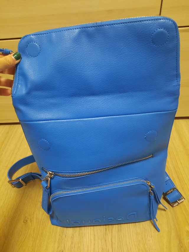 Mochila desigual azul