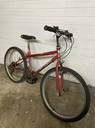 Bicicicleta con  marchas