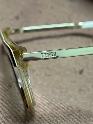 Montura gafas retro Fendi