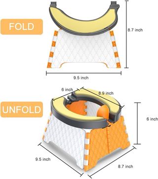 Asiento Inodoro Plegable Niños .Nuevo