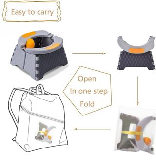 Asiento Inodoro Plegable Niños .Nuevo