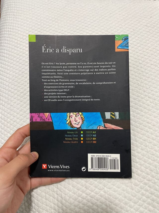 Libro Éric a disparu