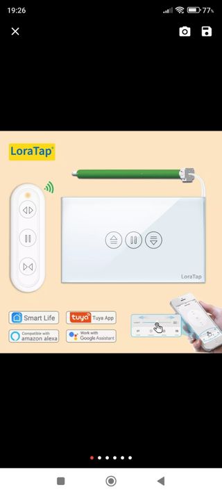 Interruptor Wifi persiana