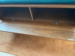 Banco zapatero de madera