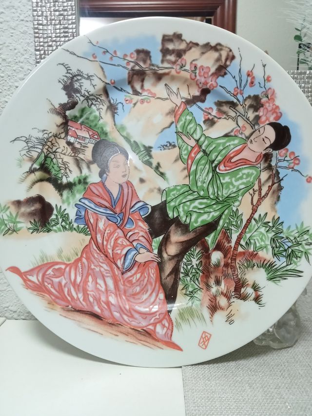 Plato decorativo 
