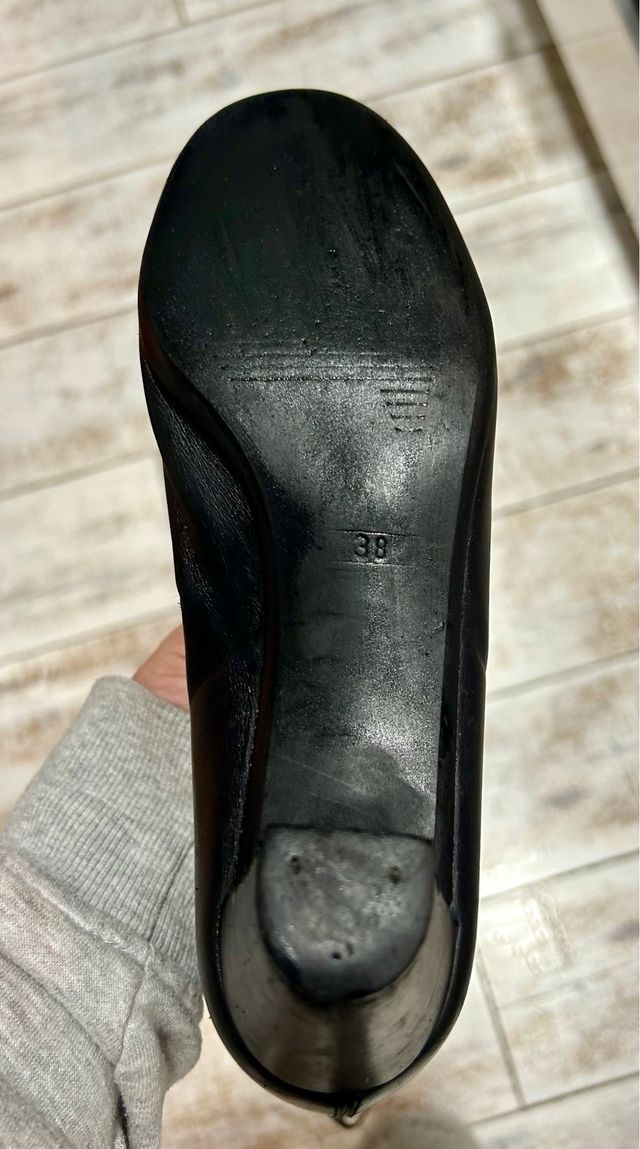 Botas por encima de la rodilla.