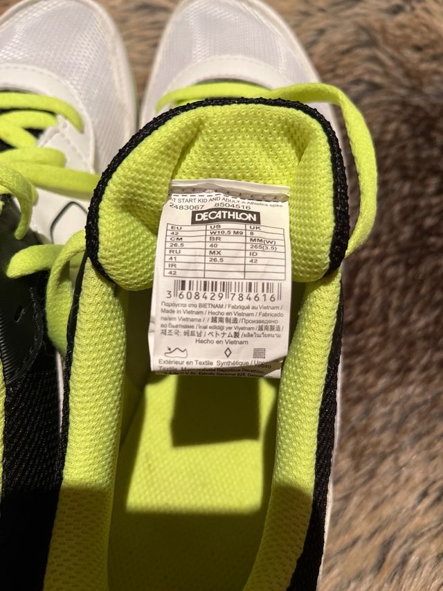 zapatillas athletismo Decathlon - T 40