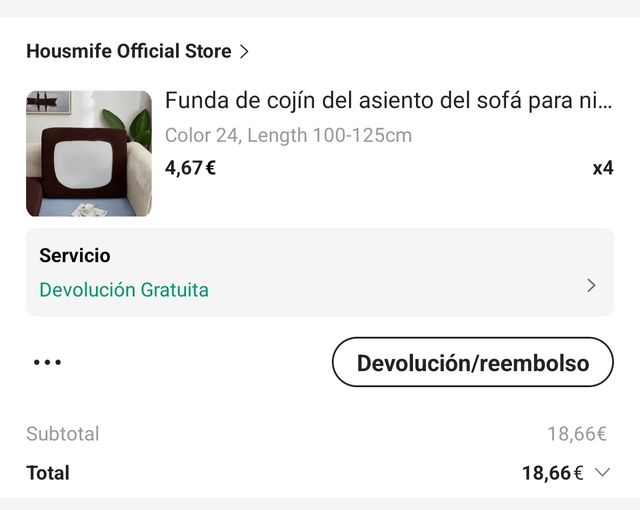 Fundas asiento sofá