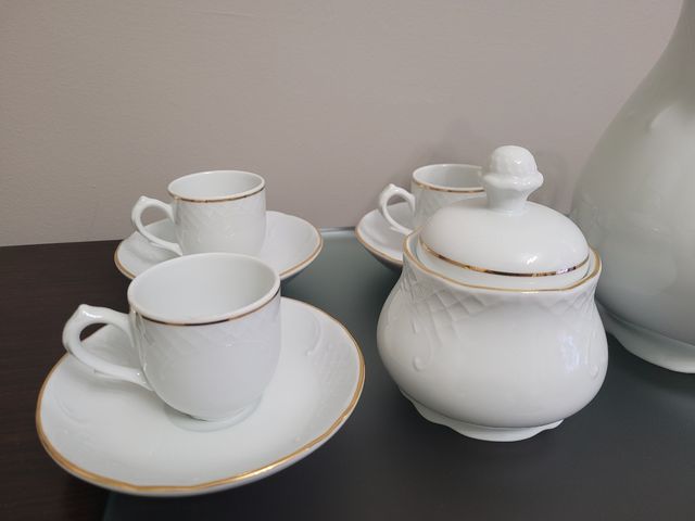 Juego de café porcelona 6 servicios