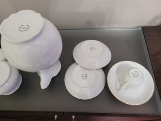 Juego de café porcelona 6 servicios