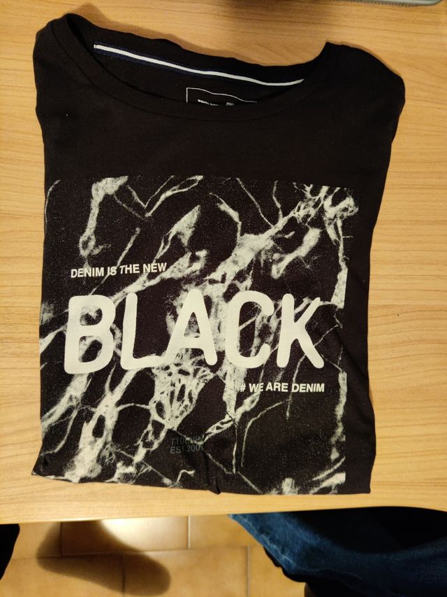 Camiseta Black Tom Tailor Denim
