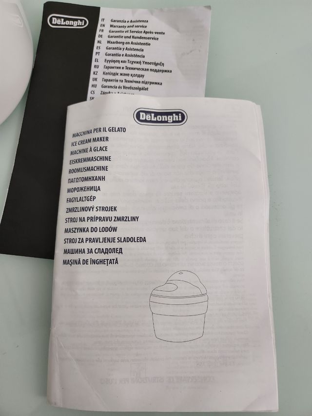 Macchina per il gelato Delonghi