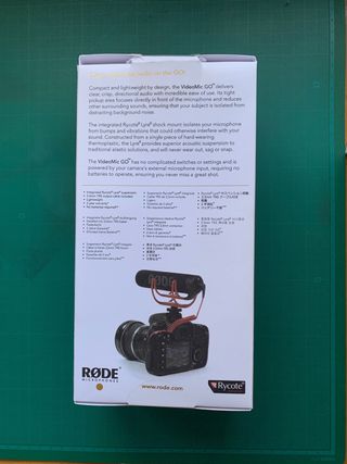 micrófono para vídeo Rode