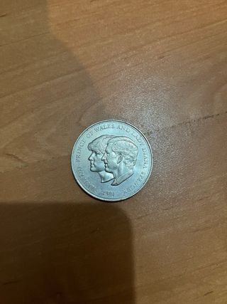 moneda conmemorativa lady Di