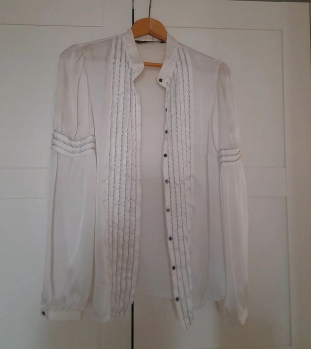 Camicia Zara con piegoline tg L