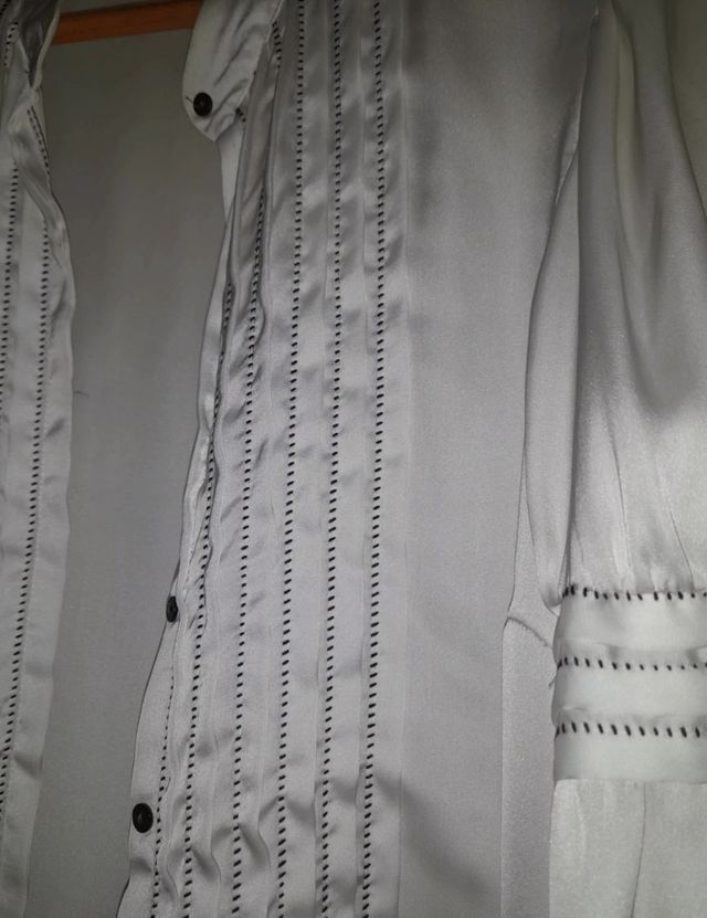 Camicia Zara con piegoline tg L