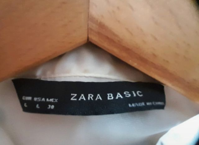 Camicia Zara con piegoline tg L