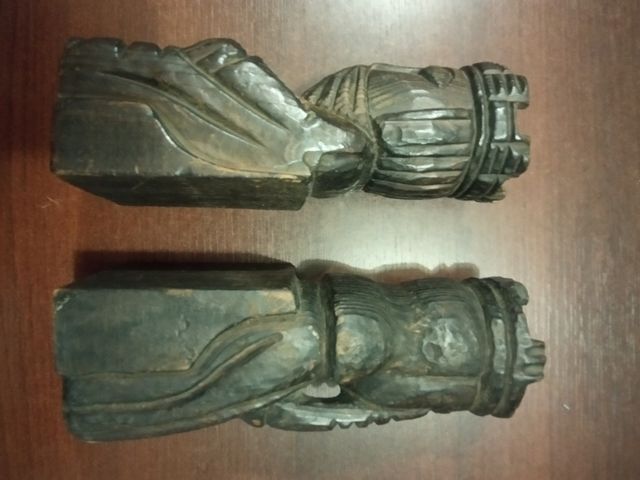 figuras madera talladas mano
