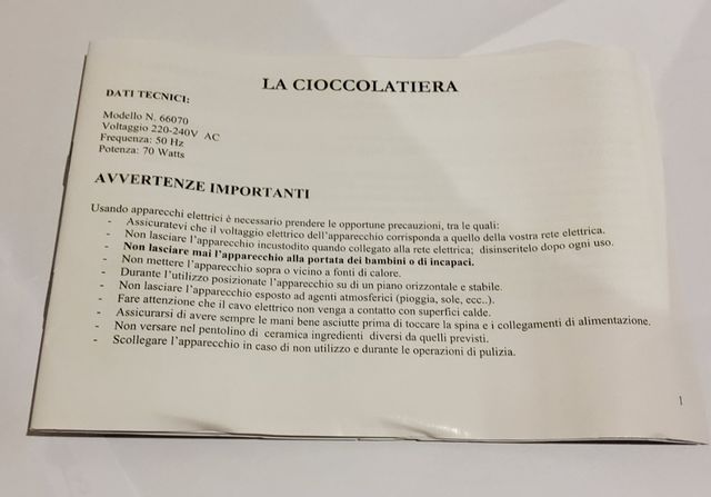 Cioccolatiera