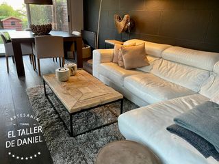 Mesa rústica de centro a medida