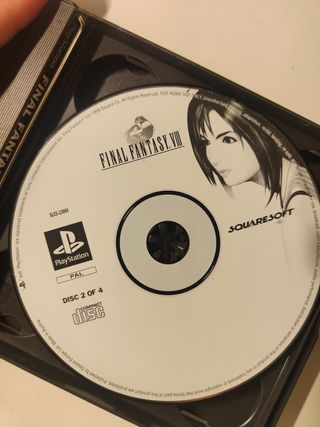 Final fantasy VIII PAL Play station