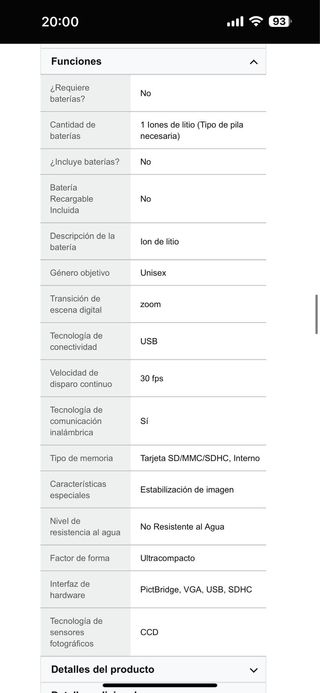 Camara fotos Lumix FX12 y Regalo Funda Samsonite.