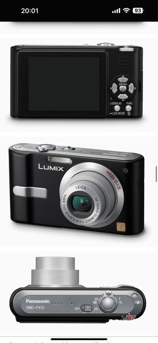 Camara fotos Lumix FX12 y Regalo Funda Samsonite.